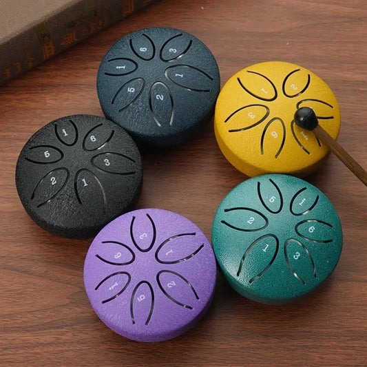 Mini Steel Tongue Drum - 6 Tones