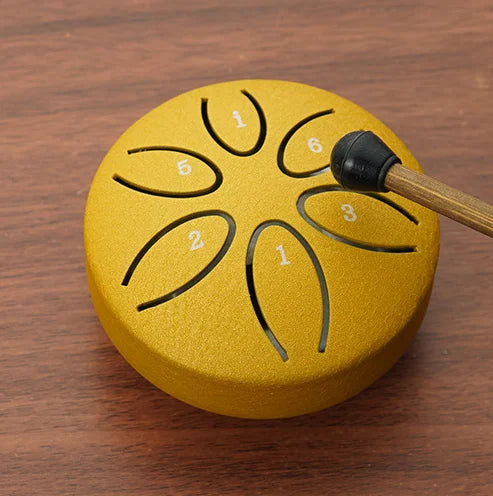 Mini Steel Tongue Drum - 6 Tones